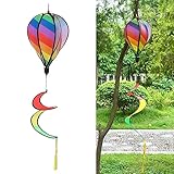 Heißluftballon-Windmühle,Ballon-Windspiele,drehende Ballons im...