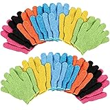 Duufin 14 Paare Body Scrubbing Handschuh 7 Farben Peeling-handschuhe Entfernen...