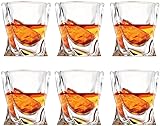 Smaier Twist Whiskyglas, spülmaschinenfest, Weingeschenke, bleifreies Kristallglas,...